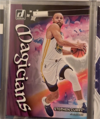 2022-23 Donruss #3 Stephen Curry Magicians — front
