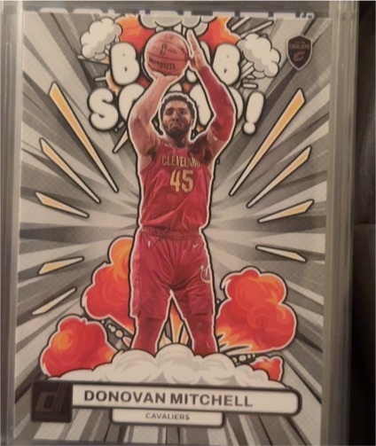 2023-24 Donruss #11 Donovan Mitchell Bomb Squad — front