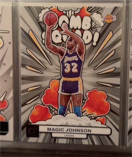 2023-24 Panini Donruss #20 Magic Johnson Bomb Squad — front