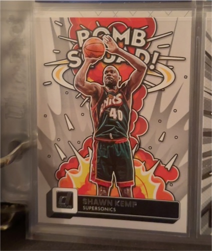 2022-23 Panini Donruss #20 Shawn Kemp Bomb Squad — front
