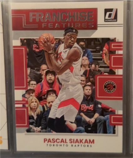 2022-23 Donruss #5 Pascal Siakam Franchise Features Toronto Raptors — front