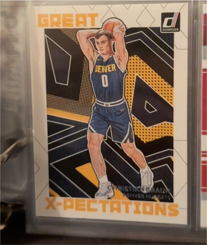 2022-23 Donruss #21 Christian Braun Great X-Pectations — front