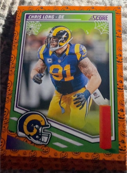 2025 Panini Score-A-Treat #208 Chris Long — front