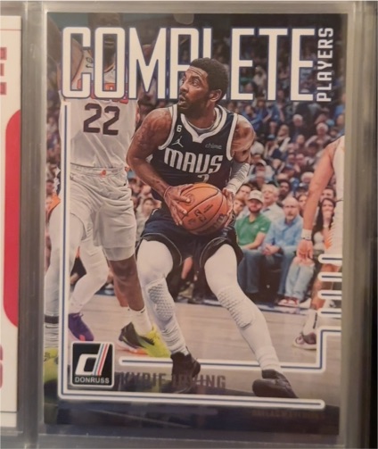 2023-24 Donruss #8 Kyrie Irving Complete Players Dallas Mavericks — front