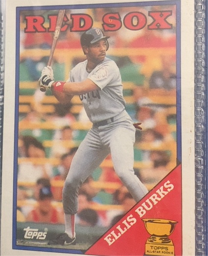 1988 Topps #269 Ellis Burks — front