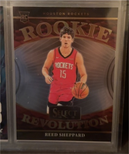 2024-25 Panini Select #5 Reed Sheppard Rookie Revolution — front