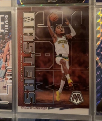 2022-23 Panini Mosaic Jam Masters #14 Jalen Green — front