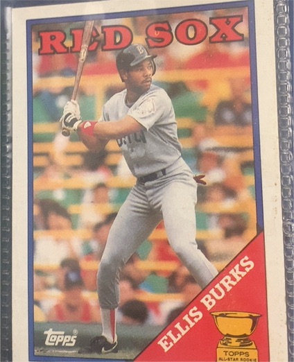1988 Topps #269 Ellis Burks — front