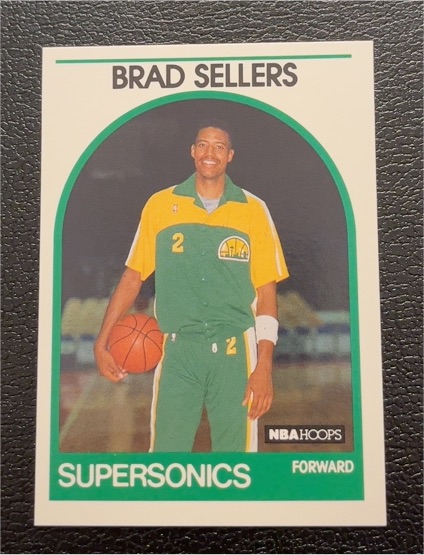 1989-90 Hoops #348 Brad Sellers — front