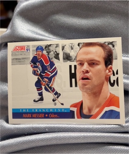 1991-92 Score Canadian #310 Mark Messier — front