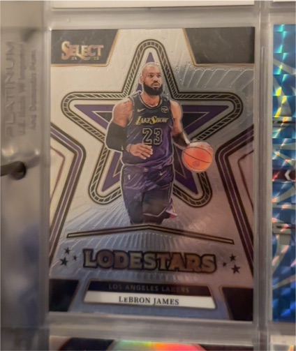 2024-25 Panini Select #12 LeBron James Lodestars — front