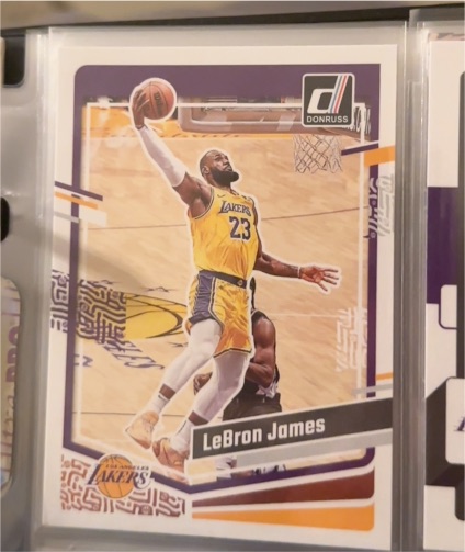 2023-24 Panini Donruss #2 LeBron James — front