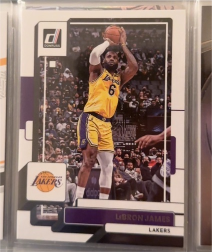 2022-23 Panini Donruss #128 LeBron James — front