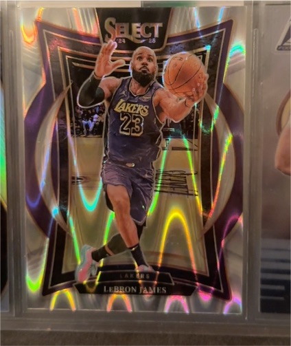 2024-25 Panini Select #54 LeBron James — front