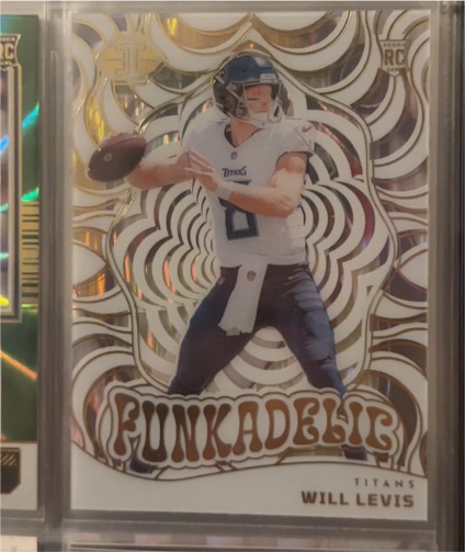 2023 Panini Illusions #19 Will Levis Funkadelic — front