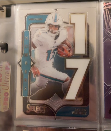 2024 Panini Select #21 Jaylen Waddle — front