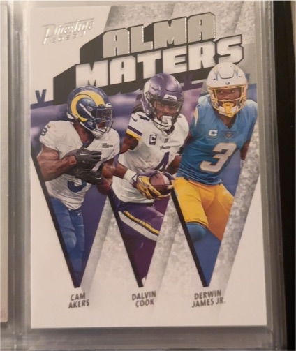 2023 Panini Prestige Alma Maters #AM-12 Cam Akers Dalvin Cook Derwin James Jr. — front