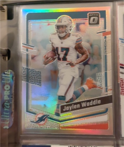 2023 Panini Donruss Optic #116 Jaylen Waddle — front