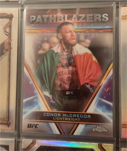 2024 Topps Chrome UFC #PTH-4 Conor McGregor Pathblazers — front