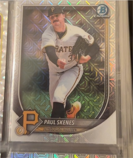 2025 Bowman Chrome #30 Paul Skenes — front