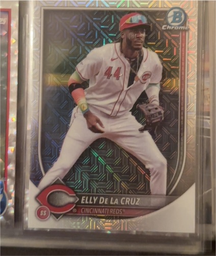 2025 Bowman Chrome #44 Elly De La Cruz — front