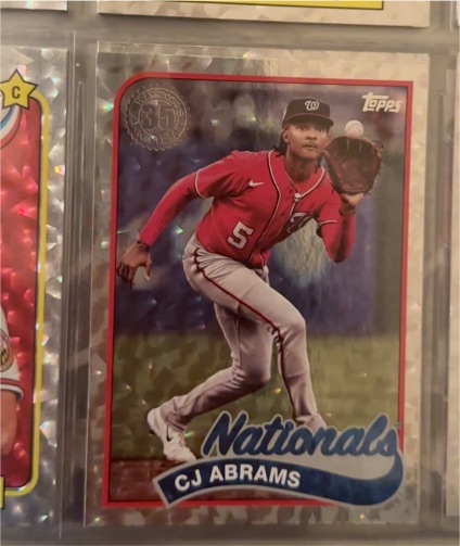 2024 Topps Series 2 1989 Topps #89B2-44 CJ Abrams — front