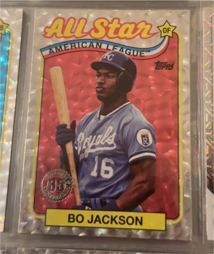 2024 Topps Series 2 1989 Topps Baseball All-Stars #89ASB-36 Bo Jackson — front