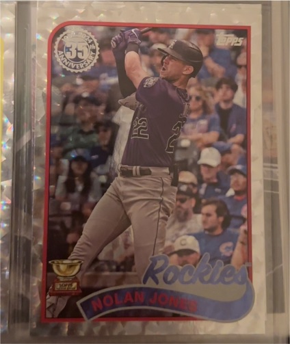 2024 Topps Series 2 1989 Topps #89B2-24 Nolan Jones — front