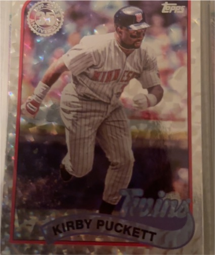 2024 Topps Series 2 #89B2-26 Kirby Puckett 1989 Topps Baseball 35th Anniversary Foil — front