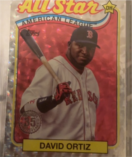 2024 Topps 1989 Topps Baseball 35th Anniversary All-Stars #89ASB-21 David Ortiz — front