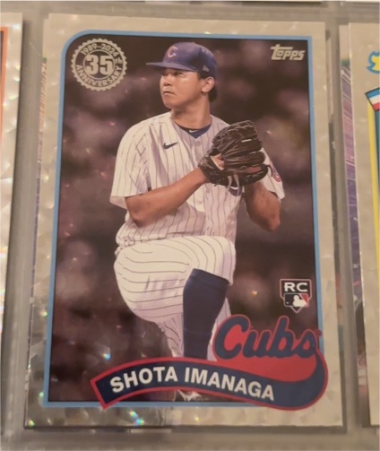 2024 Topps Series 2 1989 #89B2-4 Shota Imanaga — front