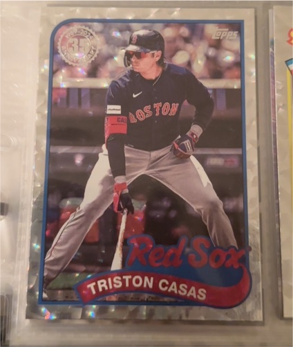 2024 Topps Series 2 1989 Topps Baseball #89B2-20 Triston Casas — front