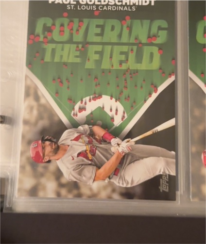2024 Topps #CTF-20 Paul Goldschmidt Covering the Field — front