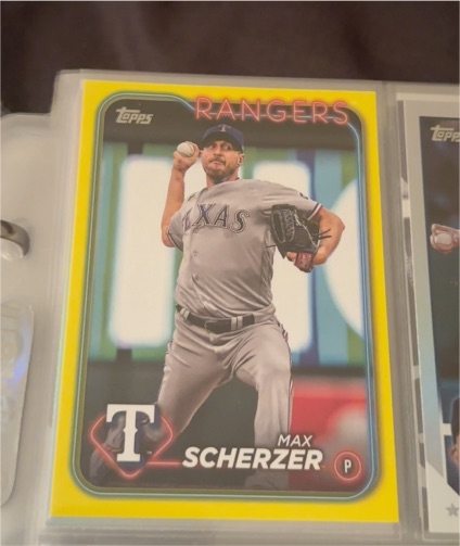 2024 Topps Series 2 #600 Max Scherzer — front