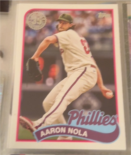 2024 Topps Series 2 1989 #89B2-28 Aaron Nola — front