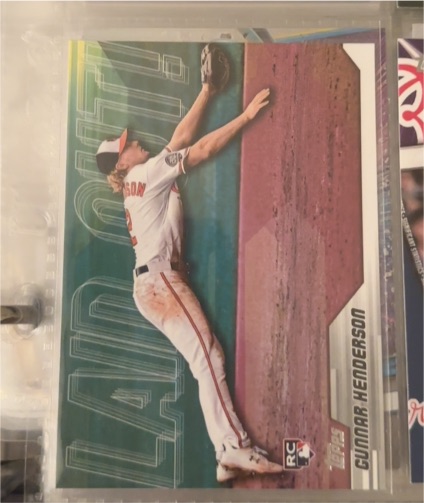 2023 Topps Update Laid Out #LO-19 Gunnar Henderson — front