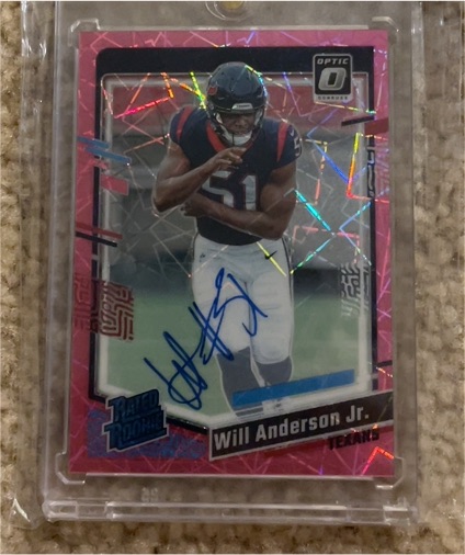 2023 Panini Donruss Optic #246 Will Anderson Jr. — front