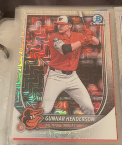2025 Bowman Chrome #2 Gunnar Henderson — front