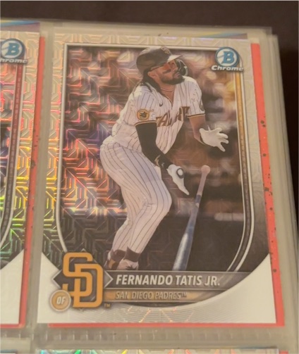 2025 Bowman Chrome #23 Fernando Tatís Jr. — front