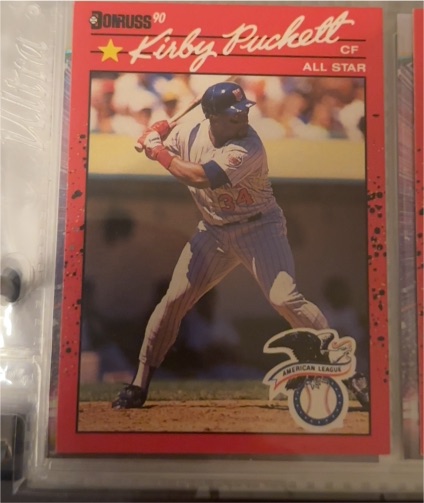 1990 Donruss #683 Kirby Puckett — front