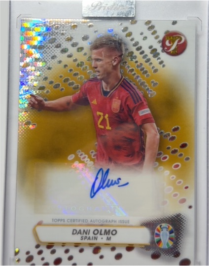 2023 Topps Pristine Road to UEFA Euro 2024 #PA-DO Dani Olmo — front