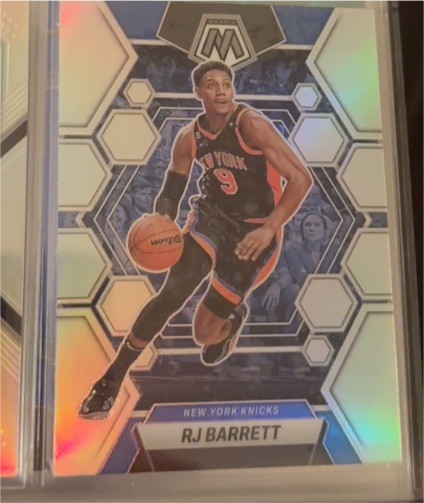 2022-23 Panini Mosaic #3 RJ Barrett — front