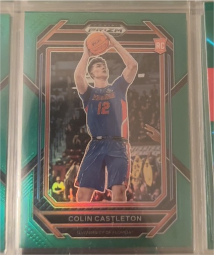 2023 Panini Prizm Draft Picks #45 Colin Castleton — front