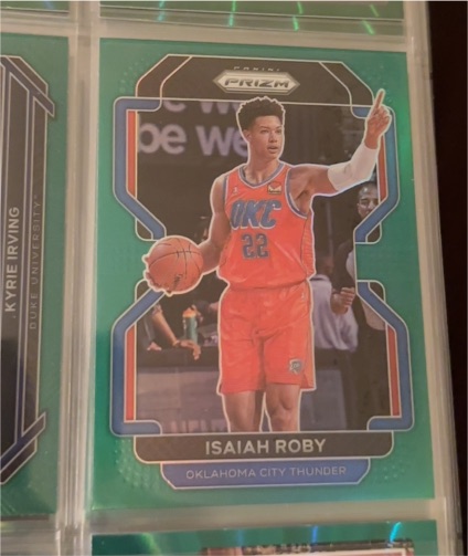 2021-22 Panini Prizm #133 Isaiah Roby — front