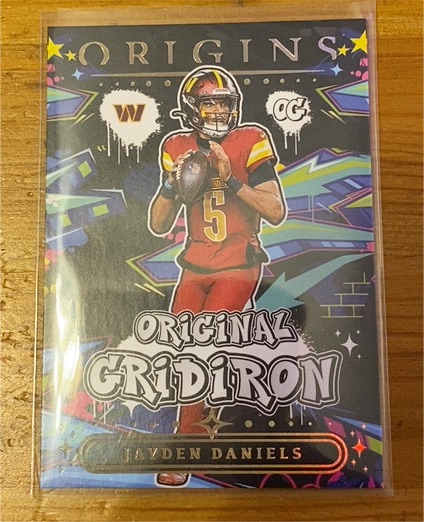 2025 Panini Origins #20 Jayden Daniels Original Gridiron — front
