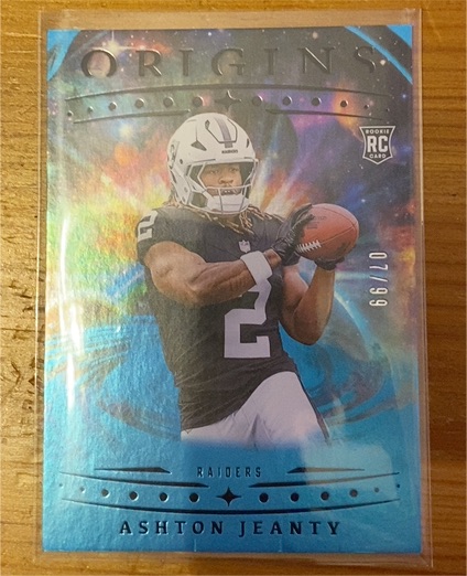 2025 Panini Origins #07/99 Ashton Jeanty — front
