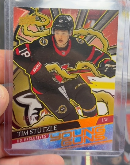 2024-25 Upper Deck Series 2 Young Guns Renewed #482 Tim Stutzle — front