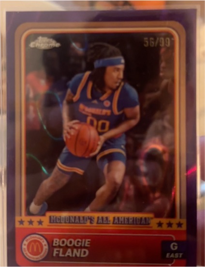 2024 Topps Chrome McDonald's All-American #29 Boogie Fland — front