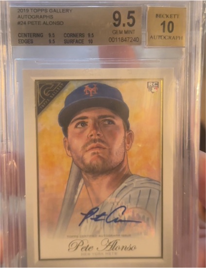 2019 Topps Gallery #24 Pete Alonso — front