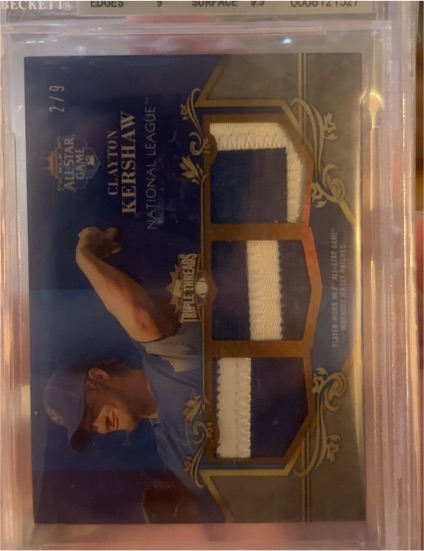 2014 Topps Five Star #2 Clayton Kershaw — front